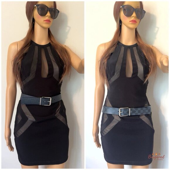 Auth Louis Vuitton Damier Grey/Black Reversible Leather Silver Buckle Belt 95 - Picture 10 of 11